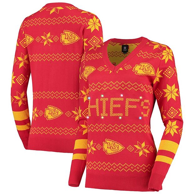 Chiefs Christmas Sweater Big Logo Kansas City Chiefs Gift - Personalized  Gifts: Family, Sports, Occasions, Trending