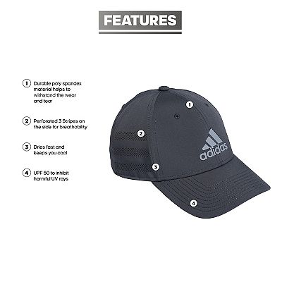 Adidas men's rucker stretch fit cap online