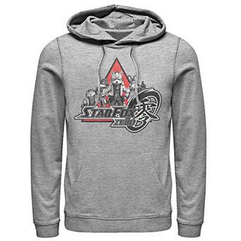 Men's Nintendo Star Fox Zero Group Shot Of Four Hoodie