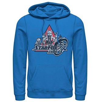 Men's Nintendo Star Fox Zero Group Shot Of Four Hoodie