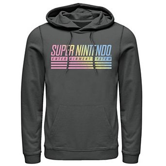 Men's Nintendo Super Nintendo Entertainment System Gleam Hoodie