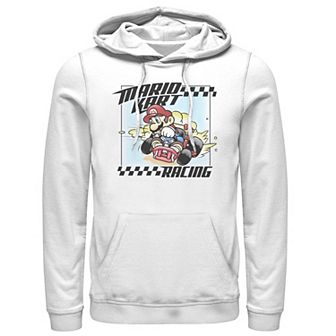 Men's Nintendo Mario Kart Racing Slide Drift Hoodie
