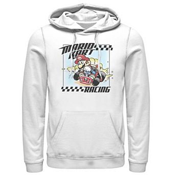 Men's Nintendo Mario Kart Racing Slide Drift Hoodie