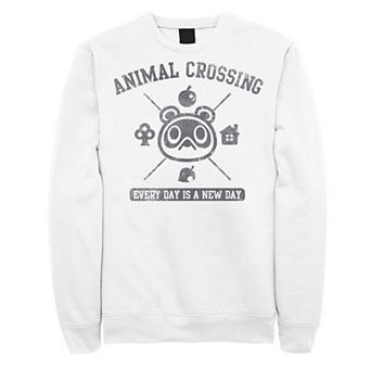Men's Nintendo Animal Crossing Everyday Is A New Day Logo Sweatshirt