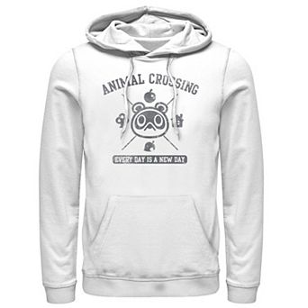 Men's Nintendo Animal Crossing Everyday Is A New Day Logo Hoodie