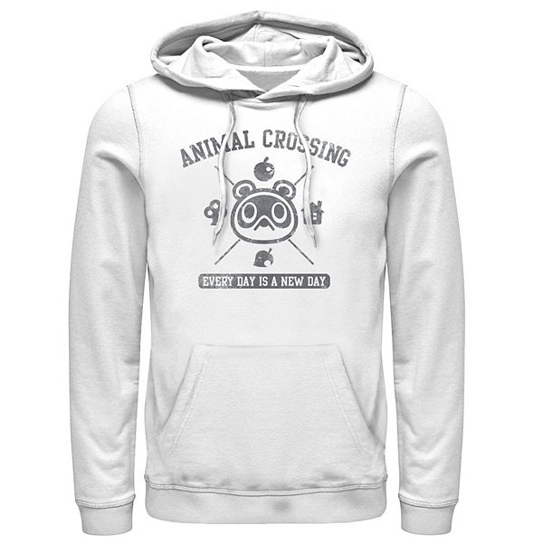 Men s Nintendo Animal Crossing Everyday Is A New Day Logo Hoodie