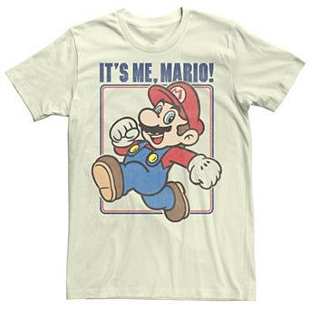 Men's Nintendo Super Mario It's Me Mario Portrait Tee