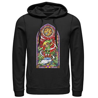 Men's Nintendo Zelda Wind Waker Stained Glass Hoodie