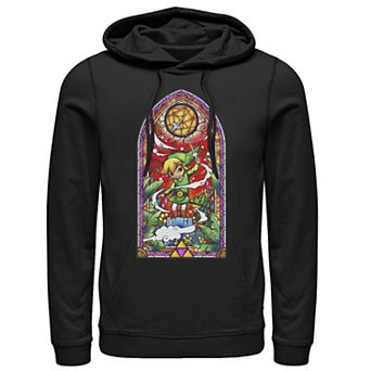 Men's Nintendo Zelda Wind Waker Stained Glass Hoodie