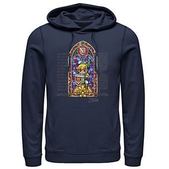 Men's Nintendo The Legend of Zelda Stained Glass Protector Hoodie