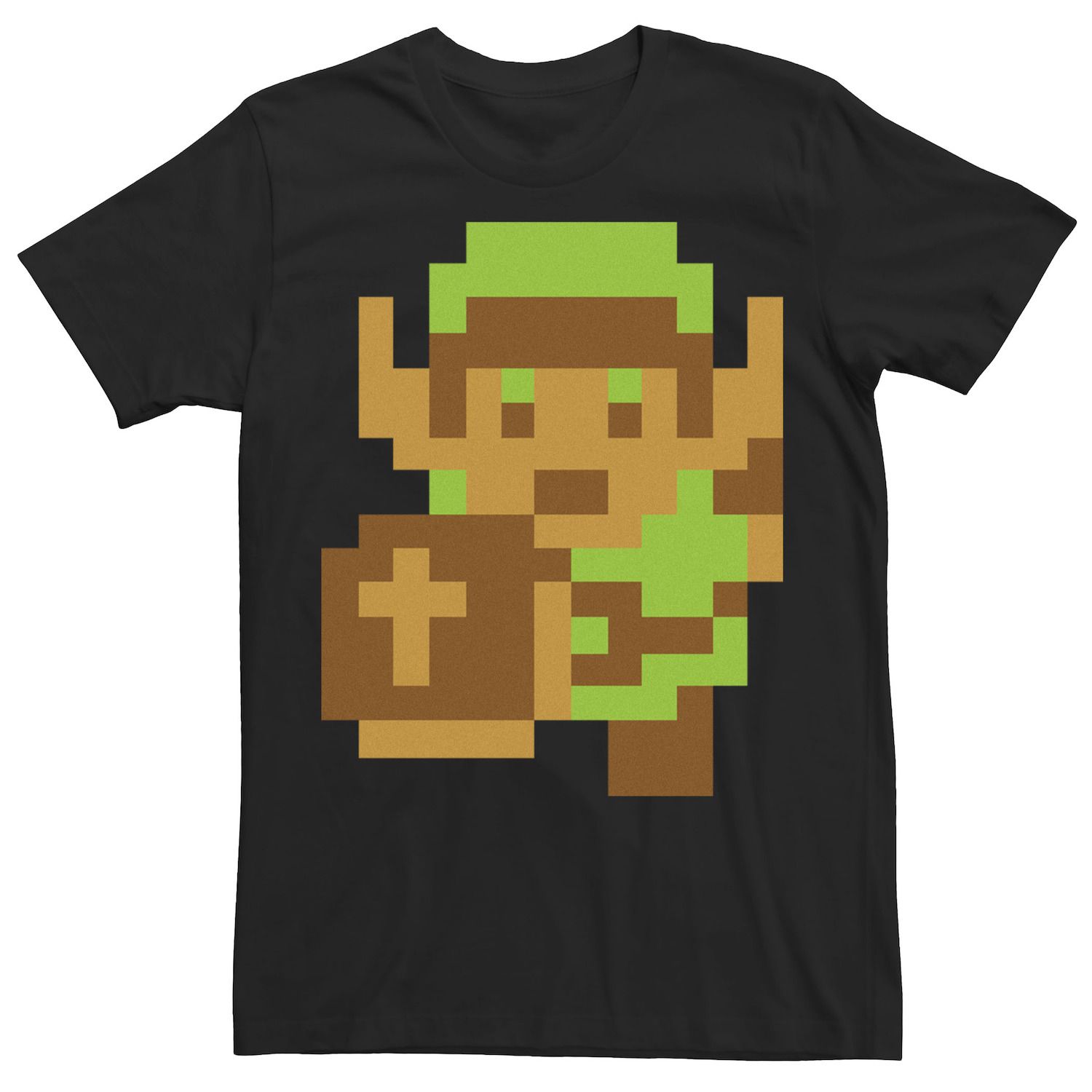 The Legend of Zelda - PixelRetro Video Game T-shirt - Link - Retro Nes