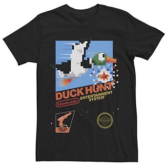 Men's Nintendo NES Duck Hunt Retro Vintage Cover Tee