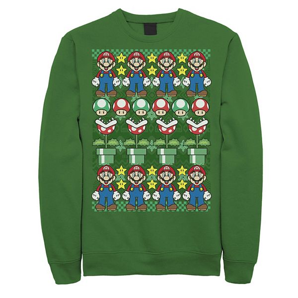 Super mario bros ugly on sale sweater