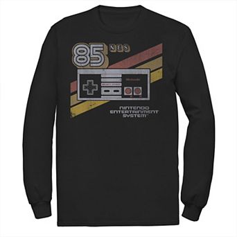 Men's Nintendo NES Controller Retro Stripe '85 Tee