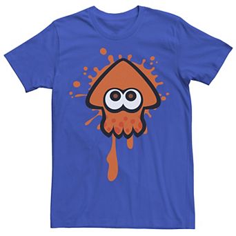 Men's Nintendo Splatoon Orange Inkling Squid Splat Tee