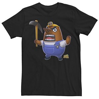 Men's Nintendo Animal Crossing New Leaf Mr Resetti Tee