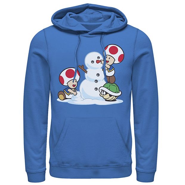 Men s Nintendo Super Mario Frosty Toad Hoodie