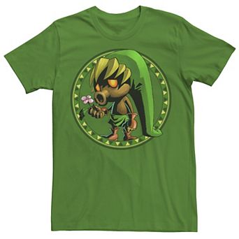 Men's The Legend Of Zelda Deku Mask Link Tee