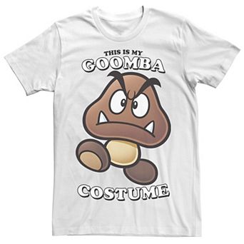 Men's Nintendo Super Mario This Is My Goomba Costume Tee