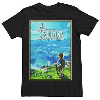 Men's Nintendo Legend Of Zelda Breath of the Wild Graphic Tee