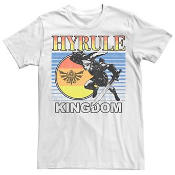 Men's Nintendo Legend Of Zelda Hyrule Kingdom Retro Graphic Tee