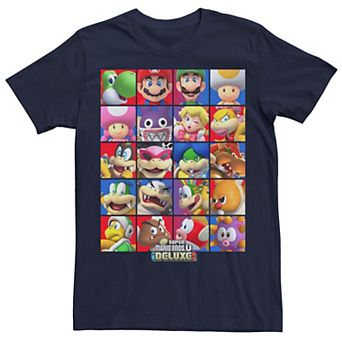 Men's Nintendo Super Mario U Deluxe Character Graphic Tee