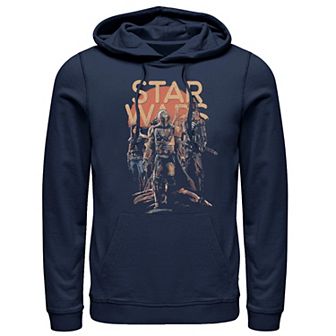 Men's Star Wars The Mandalorian Entourage Graphic Hoodie