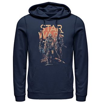 Men's Star Wars The Mandalorian Entourage Graphic Hoodie