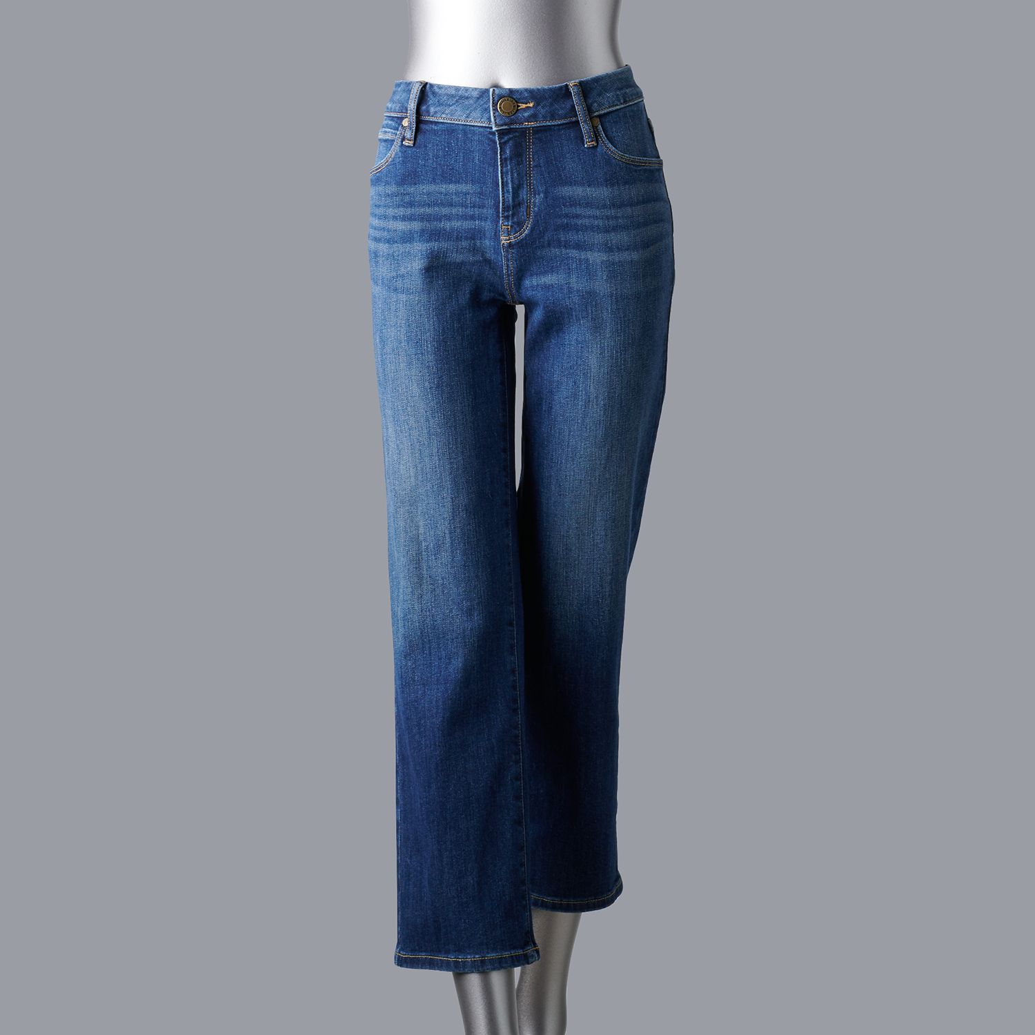 kohls vera wang capri jeans