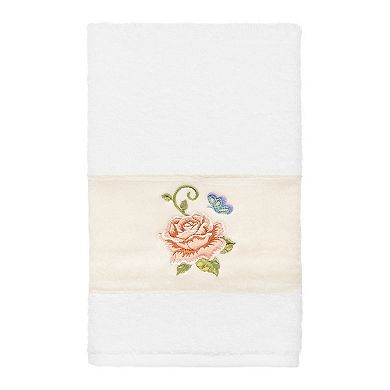Linum Home Textiles Turkish Cotton Rebecca 3-piece Embellished Towel Set