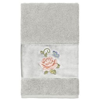Linum Home Textiles Turkish Cotton Rebecca Embellished Hand Towel Set