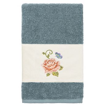 Linum Home Textiles Turkish Cotton Rebecca Embellished Hand Towel Set