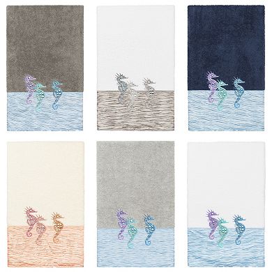 Linum Home Textiles Turkish Cotton Sofia Embellished Bath Towel