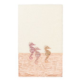 Linum Home Textiles Turkish Cotton Sofia Embellished Bath Towel