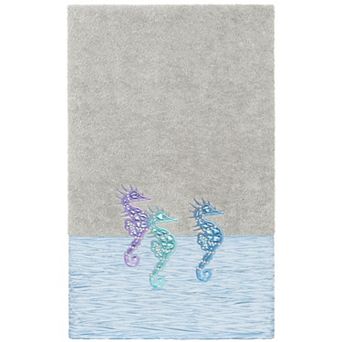Linum Home Textiles Turkish Cotton Sofia Embellished Bath Towel