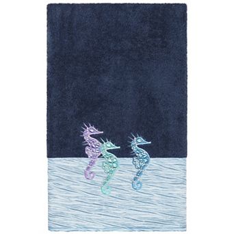 Linum Home Textiles Turkish Cotton Sofia Embellished Bath Towel