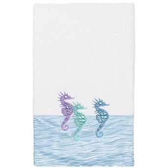 Linum Home Textiles Turkish Cotton Sofia Embellished Bath Towel