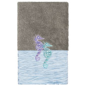 Linum Home Textiles Turkish Cotton Sofia Embellished Hand Towel