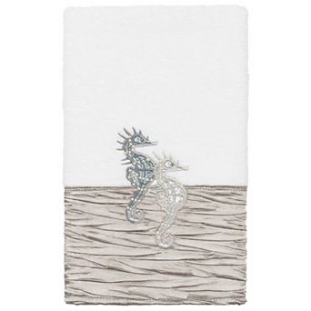 Linum Home Textiles Turkish Cotton Sofia Embellished Hand Towel