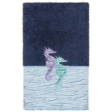 Linum Home Textiles Turkish Cotton Sofia 2-piece Embellished Hand Towel Set