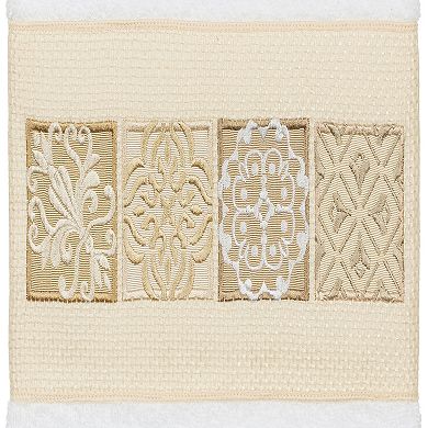 Linum Home Textiles Turkish Cotton Vivian 3-piece Embellished Towel Set