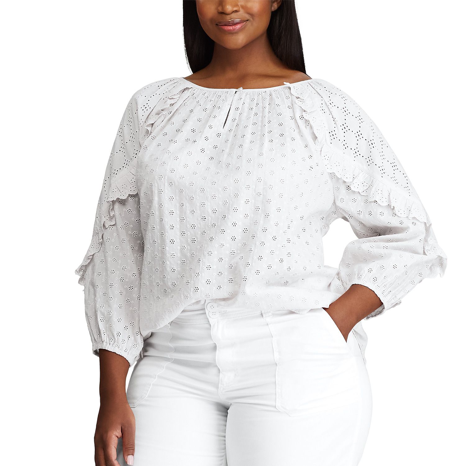 womens plus size blouses at kohl's