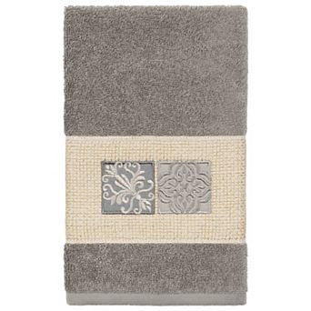 Linum Home Textiles Turkish Cotton Vivian Embellished Hand Towel