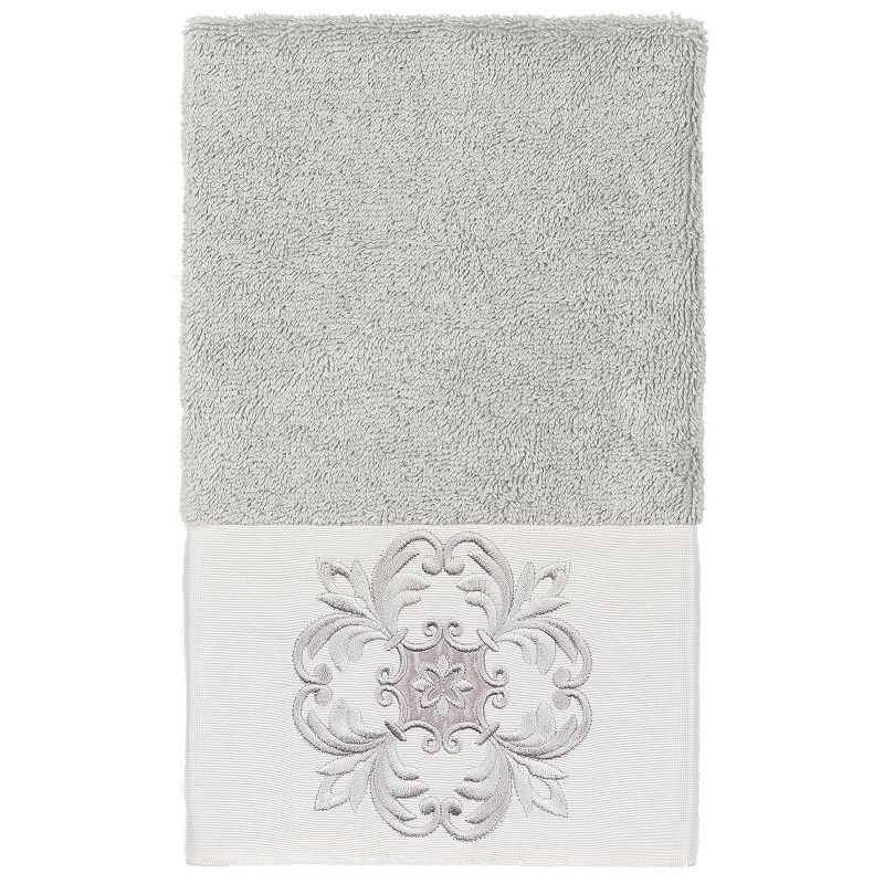 Linum Home Textiles Turkish Cotton Alyssa Embellished Hand Towel