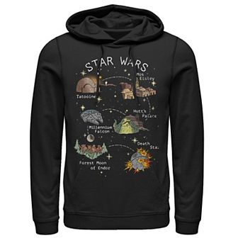 Men's Star Wars Story Map Hoodie