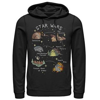 Men's Star Wars Story Map Hoodie