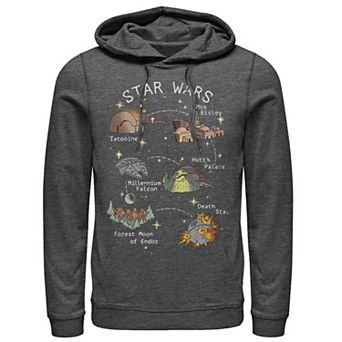 Men's Star Wars Story Map Hoodie