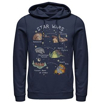 Men's Star Wars Story Map Hoodie