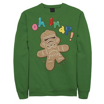 Men's Star Wars Stormtrooper 'Oh Snap!' Gingerbread Fleece