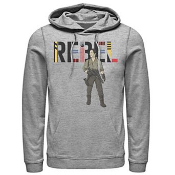 Men's Star Wars The Rise of Skywalker Rebel Rose Hoodie